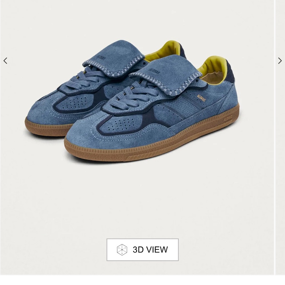 ALOHAS Blue and Navy Sneakers